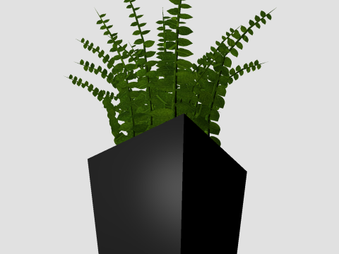 Bush 2 low poly OWENDAL 3D 模型