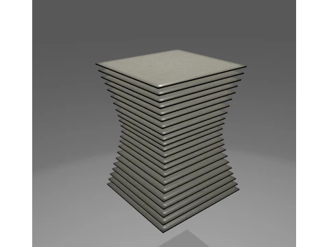 ランプ 1 ローポリ OWENDAL 3Dモデル