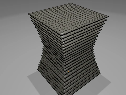 ランプ 1 ローポリ OWENDAL 3Dモデル