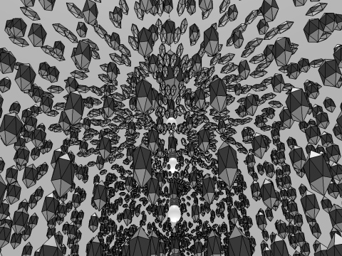 Low poly chandelier OWENDAL 3D 模型