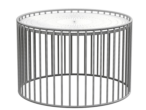 Brody End Table 3D Model