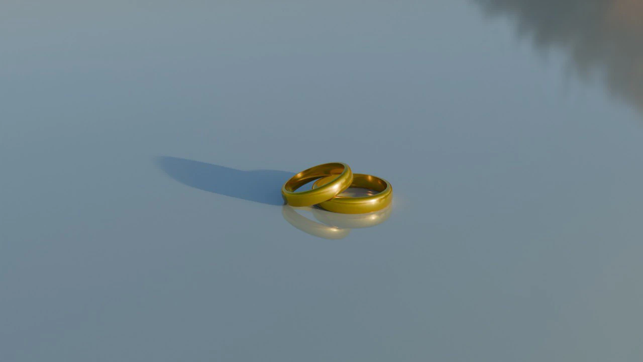 Wedding rings 3D Model .c4d .max .obj .3ds .fbx .stl .blend 