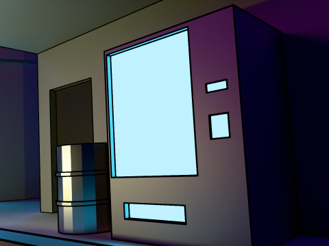 Cyberpunk city 3Dモデル