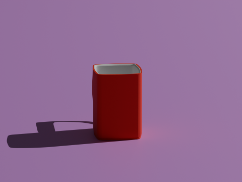 Red Mug 3D Модель