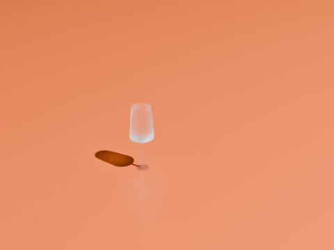 Glass Goblet 3D Model