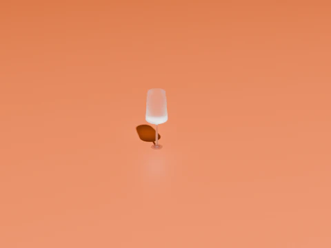 Glass Goblet 3D Model