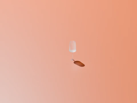 Glass Goblet 3D Model