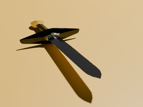 Dagger 3D 모델