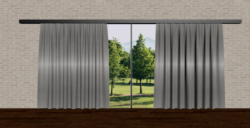 Curtain Modello 3D .c4d .max .obj .3ds .fbx .stl .blend