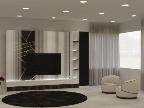 TV UNIT Model 3D