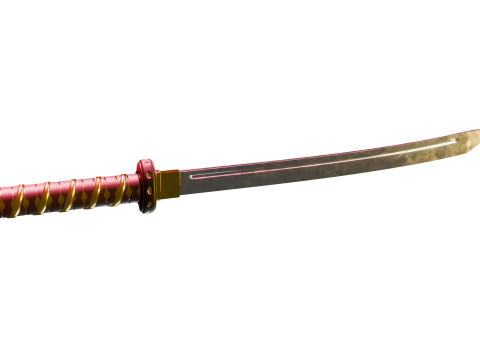 Katana Model 3D