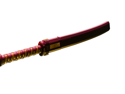 Katana 3D Model
