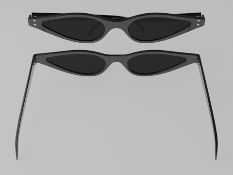 Simple Sunglass 3D 模型
