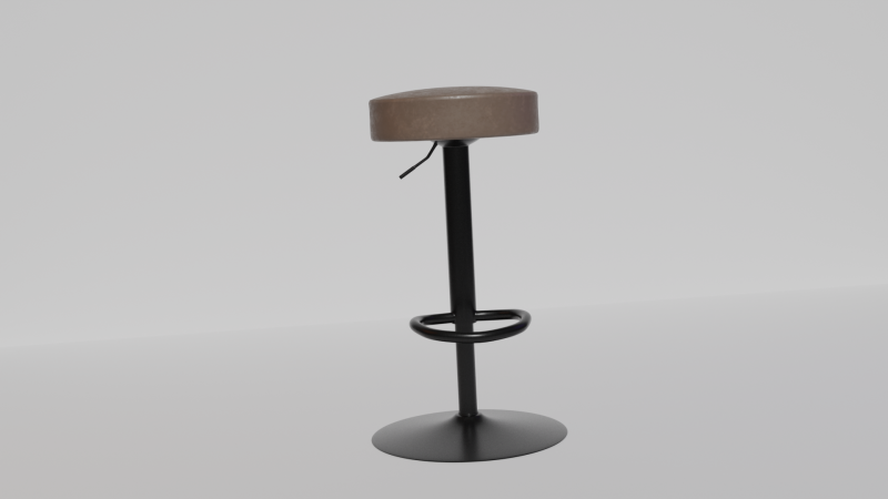 Barstool 3D 模型 .c4d .max .obj .3ds .fbx .stl .blend 
