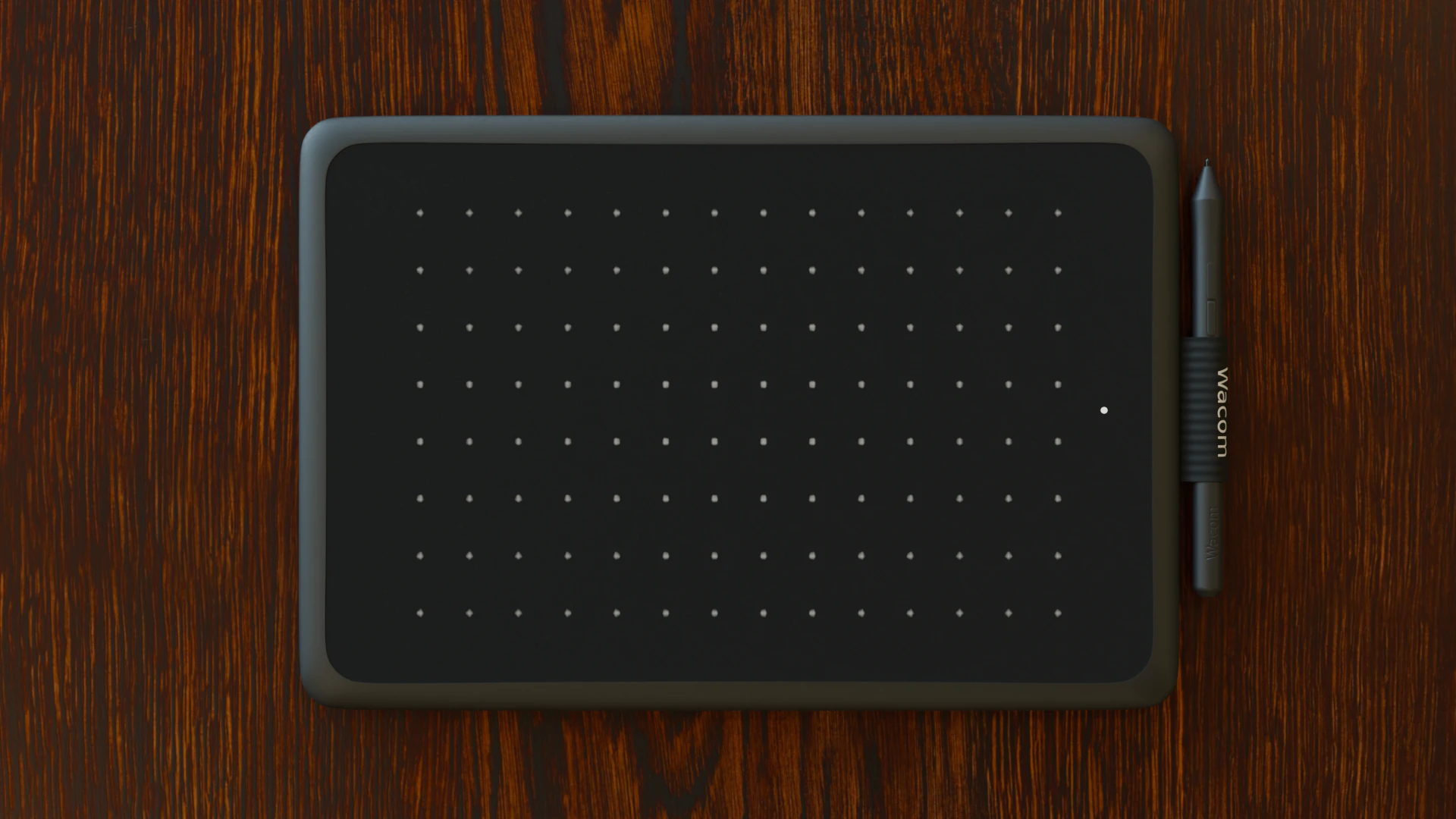 Wacom CTL-472 drawing tablet 3D Model .c4d .max .obj .3ds .fbx .stl .blend