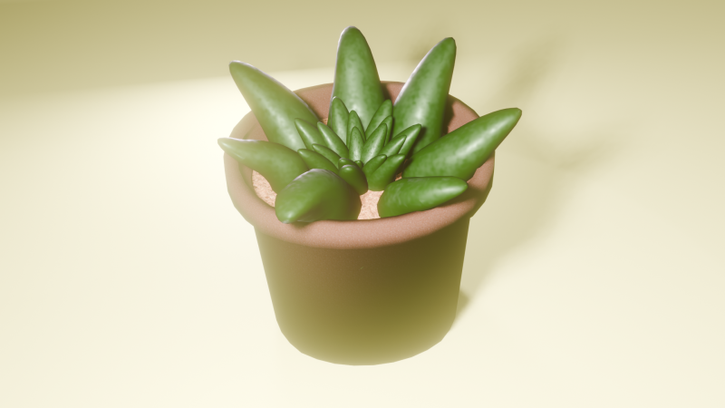 of Succulent 3D मॉडल .c4d .max .obj .3ds .fbx .stl .blend 