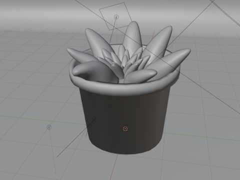 of Succulent 3D मॉडल