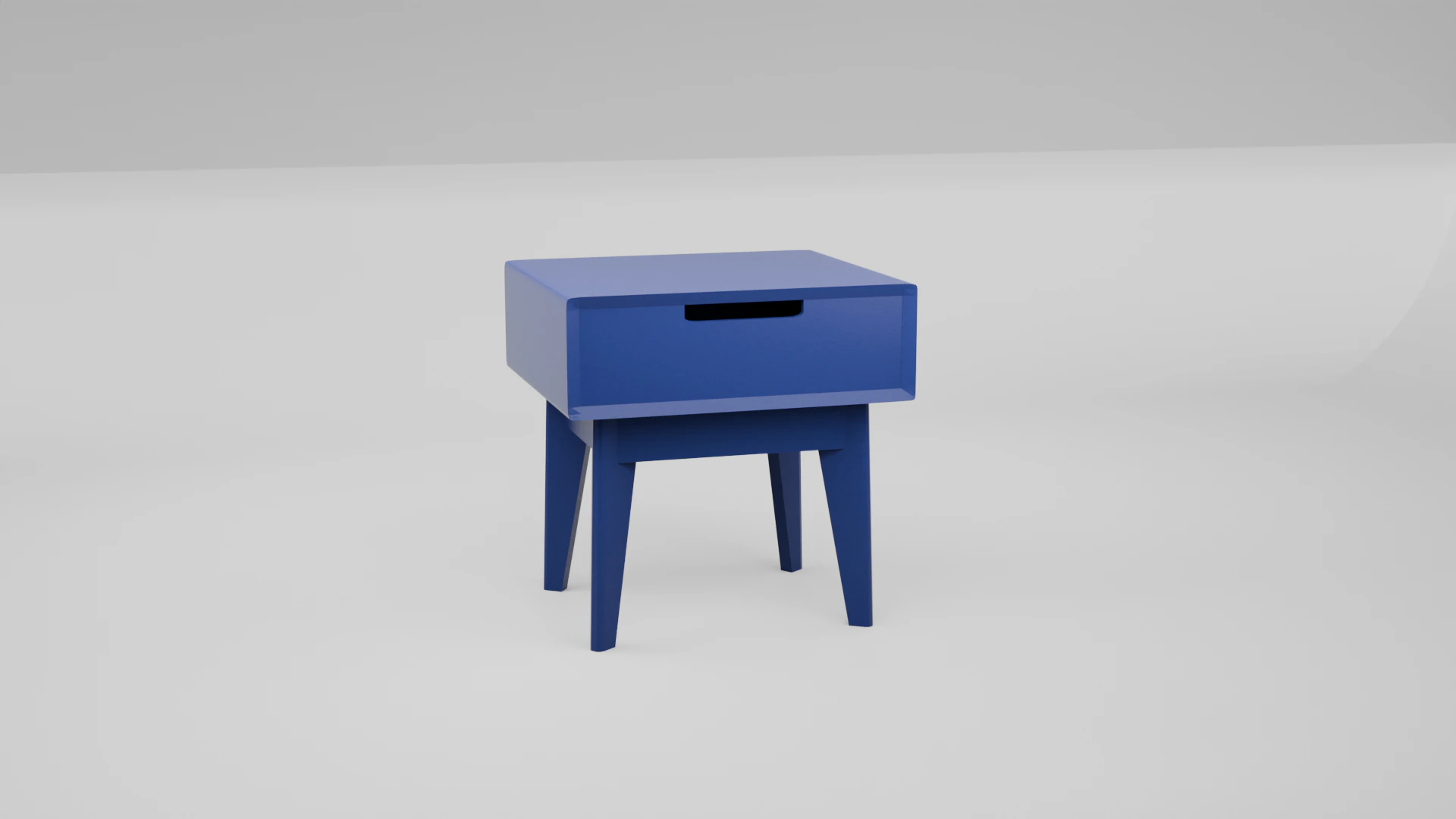 Blue table 3D Model .c4d .max .obj .3ds .fbx .stl .blend 