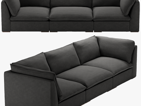 Costera Modular Sofa Model 3D