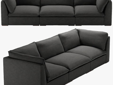 Costera Modular Sofa 3D Model