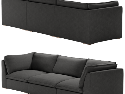 Costera Modular Sofa Model 3D