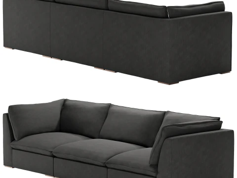 Costera Modular Sofa 3D Model