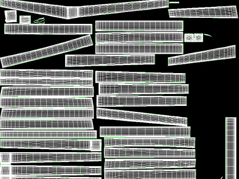 Saddle Leather Dining Side Chair 3D Model