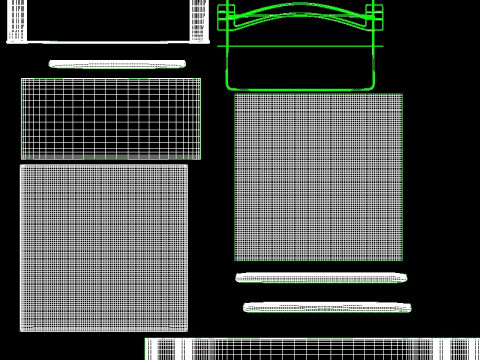 Saddle Leather Dining Side Chair 3D Model