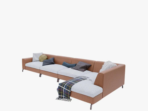 Sofa Corner 3D Model