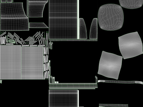 Sofa Corner 3D Model