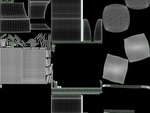 Sofa Corner 3D Model