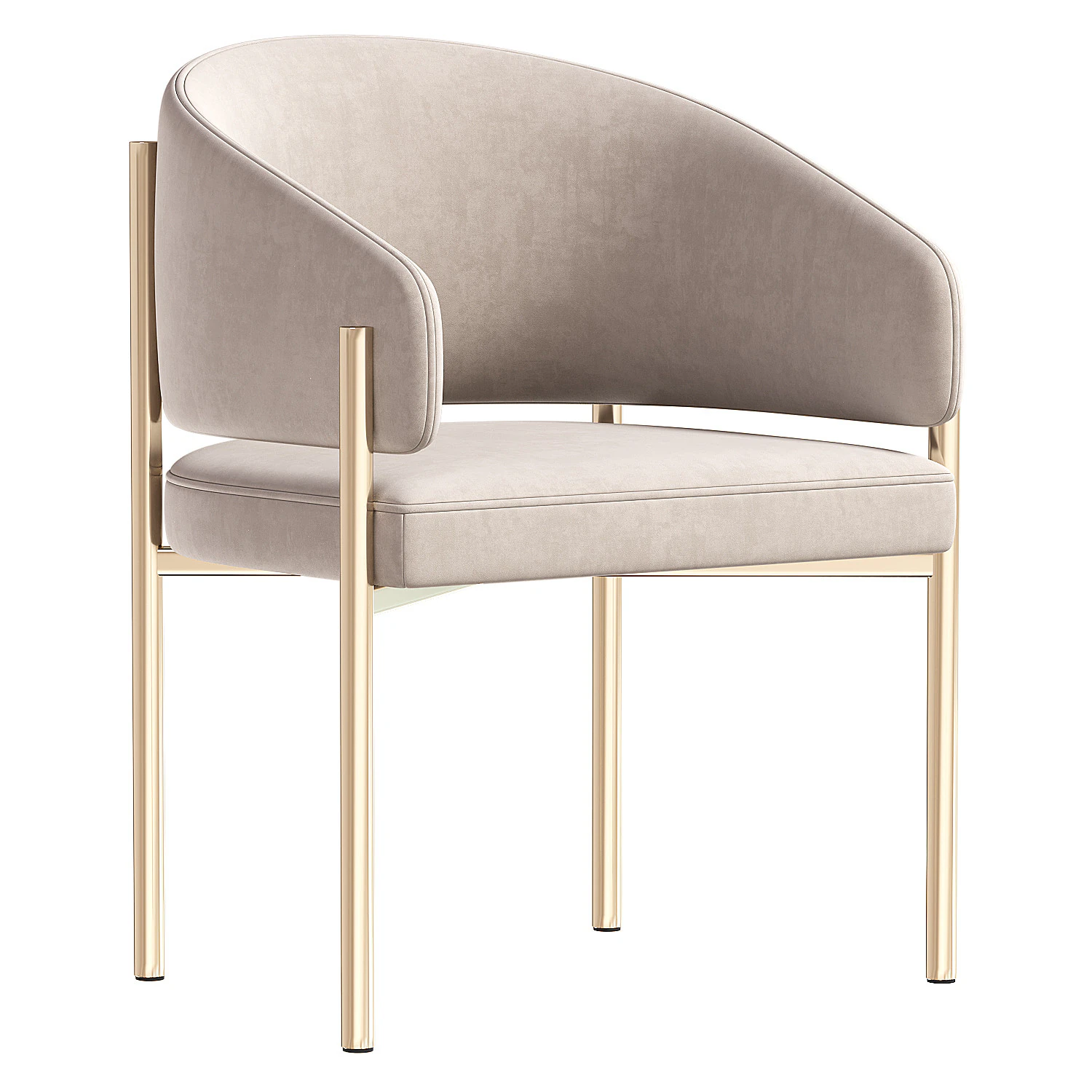 Solana Chair 3D Model .c4d .max .obj .3ds .fbx .stl .blend 