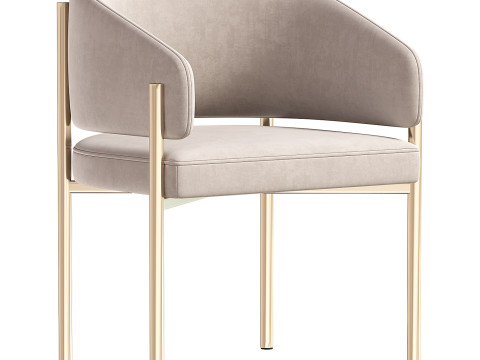 Solana Chair 3Dモデル