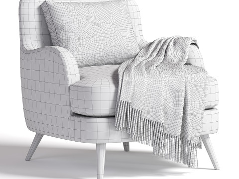 SophieChair Modello 3D