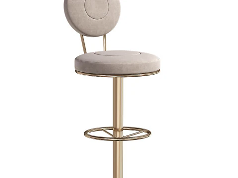 IRIS BAR CHAIR 3D Model