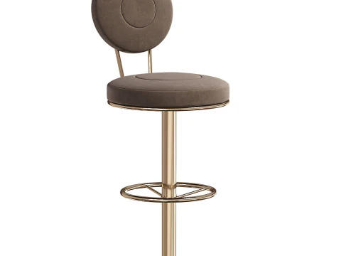 IRIS BAR CHAIR 3D Model