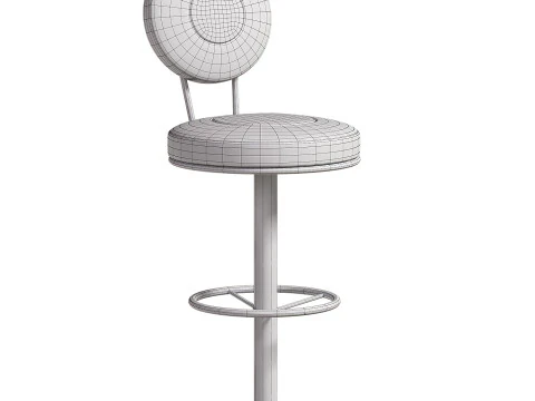 IRIS BAR CHAIR 3D Model