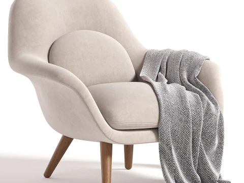Tiana Chair 3D Model