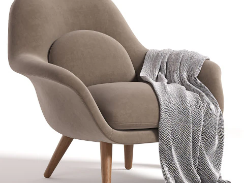 Tiana Chair 3D Model