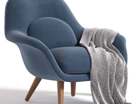 Tiana Chair 3D Model