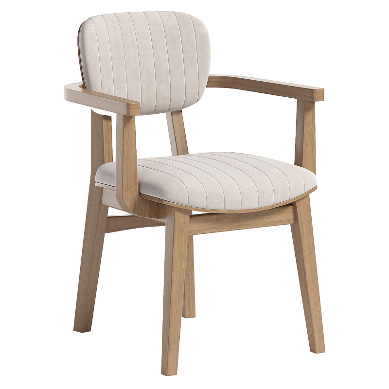 Stripe Chair 3D 模型 .c4d .max .obj .3ds .fbx .stl .blend 