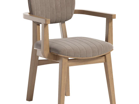 Stripe Chair 3D Model