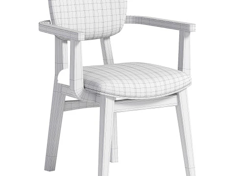 Stripe Chair 3D Model