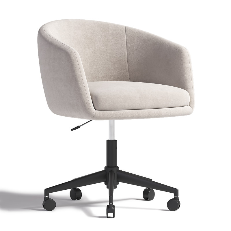 OfficechairLaRedoutea 3D Модель .c4d .max .obj .3ds .fbx .stl .blend 