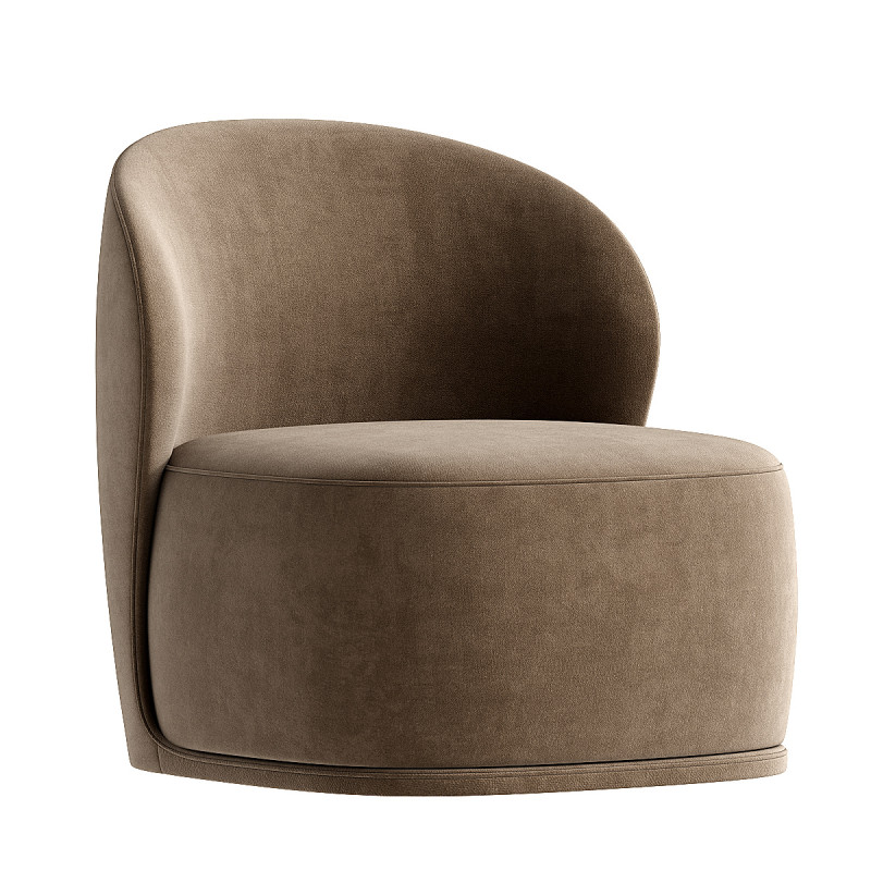 Pipeloungechair 3D Model .c4d .max .obj .3ds .fbx .stl .blend 
