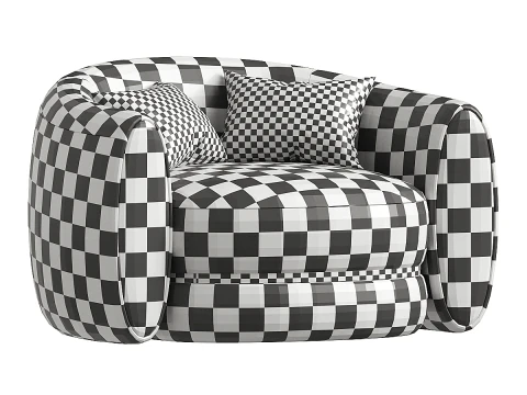 Chantalarmchair 3D Model