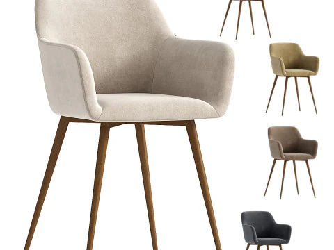 벨벳 베이지 3D 모델