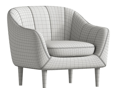 Kensingtonchair 3D-Modell