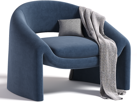 Kastaninbaum Armchair 3D Model