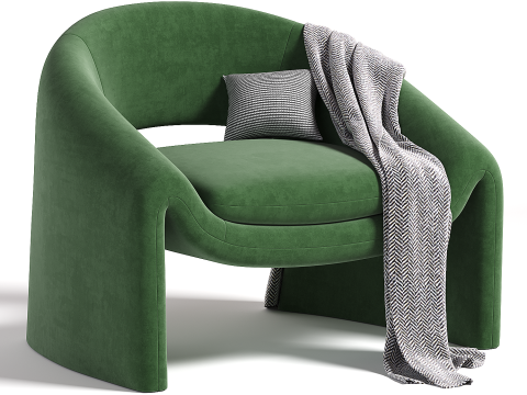 Kastaninbaum Armchair 3D Model